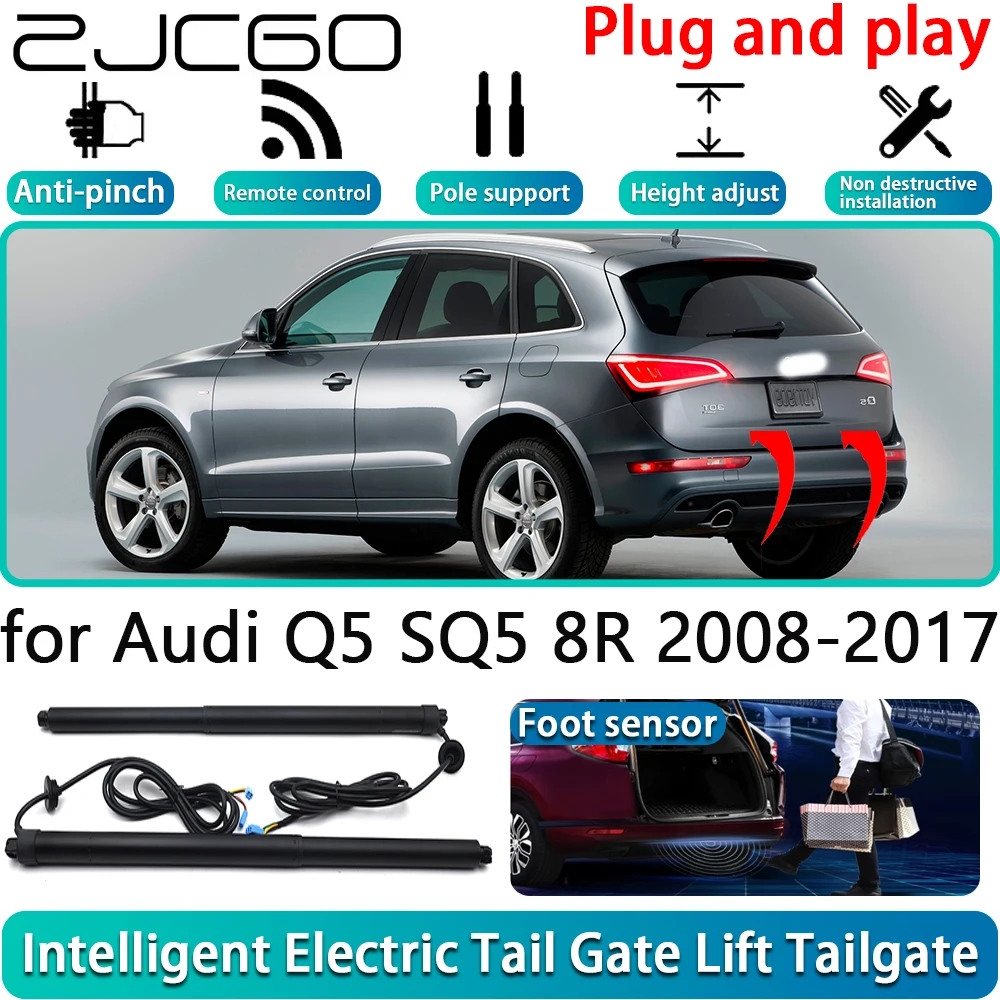 ZJCGO for Audi Q5 SQ5 8R 2008-2017 Car OEM Electric Powered Tailgate Power Liftgate Automatic Tailgate System With Foot Sensor
ZJCGO for Audi Q5 SQ5 8R 2008-2017 Car OEM Electric Powered Tailgate Power Liftgate Automatic Tailgate System With Foot Sensor