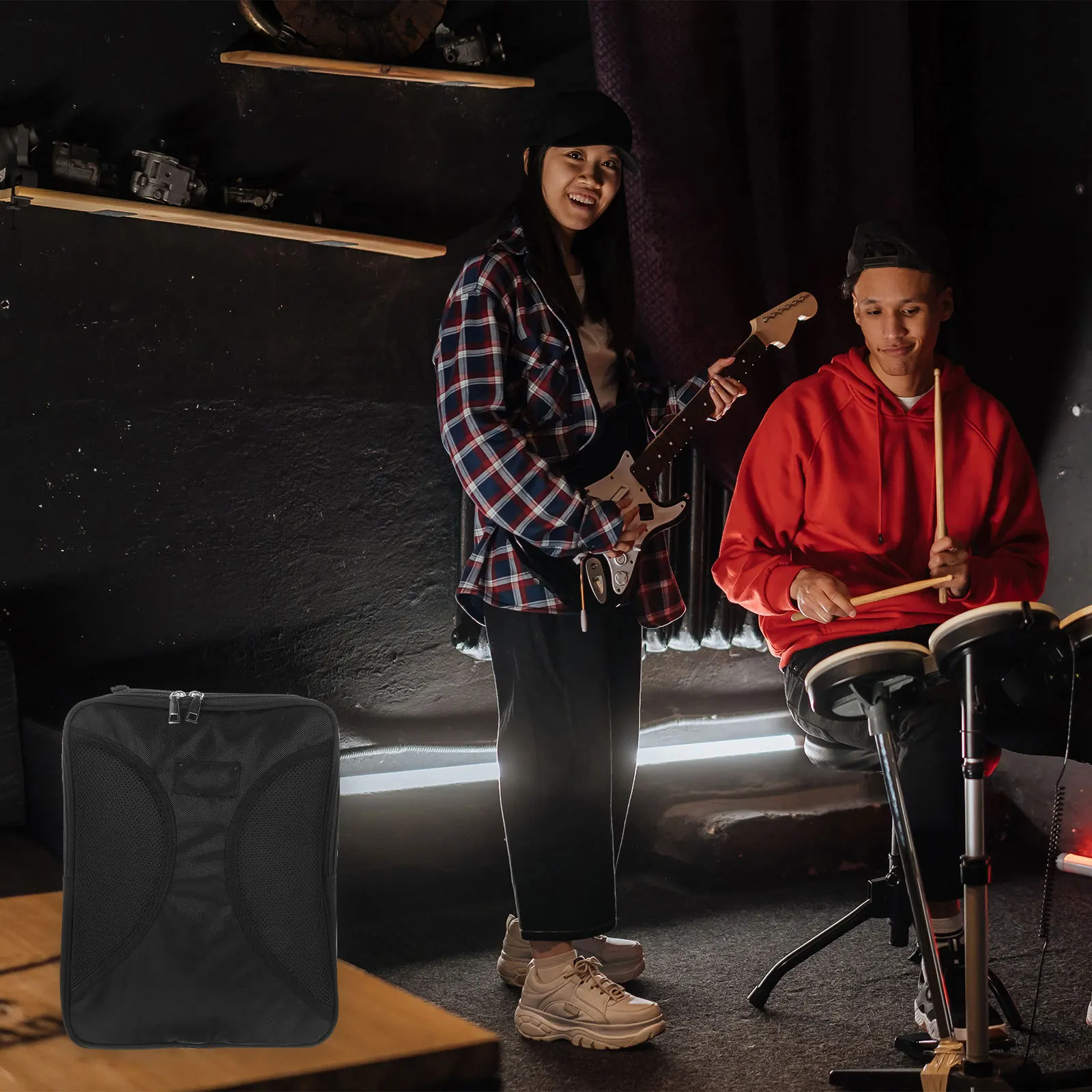 Black Thickened Music Score Storage Bag Shockproof Padded Violin Case Expanding Portable Music Sheet Holder Outdoor
Black Thickened Music Score Storage Bag Shockproof Padded Violin Case Expanding Portable Music Sheet Holder Outdoor