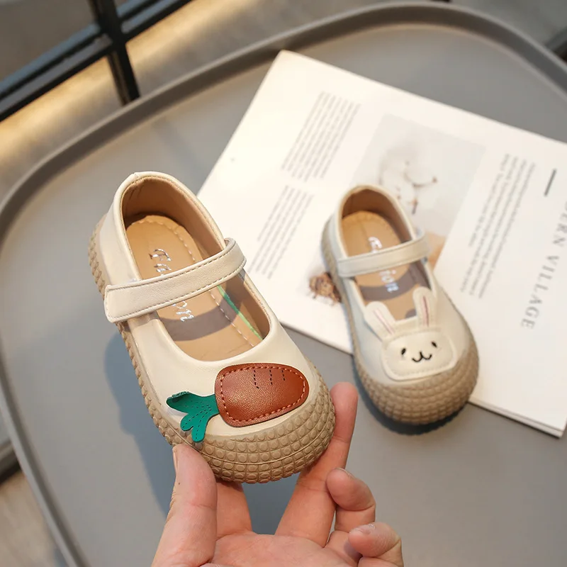 Spring Leather Shoes Funny Cover Toe Comfortable Kids Shoes Shoes for Girls Baby Mary Janes Cartoon Bunny Little Children
Spring Leather Shoes Funny Cover Toe Comfortable Kids Shoes Shoes for Girls Baby Mary Janes Cartoon Bunny Little Children