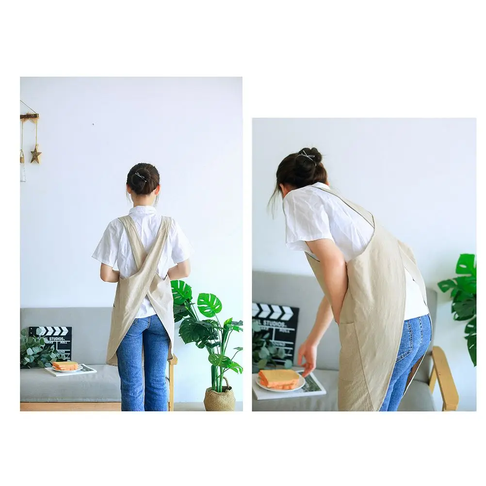 Cotton Stain Serving Housework Sleeveless Apron Stain Resistant Apron For Kitchen Restaurant Cleaning
Cotton Stain Serving Housework Sleeveless Apron Stain Resistant Apron For Kitchen Restaurant Cleaning