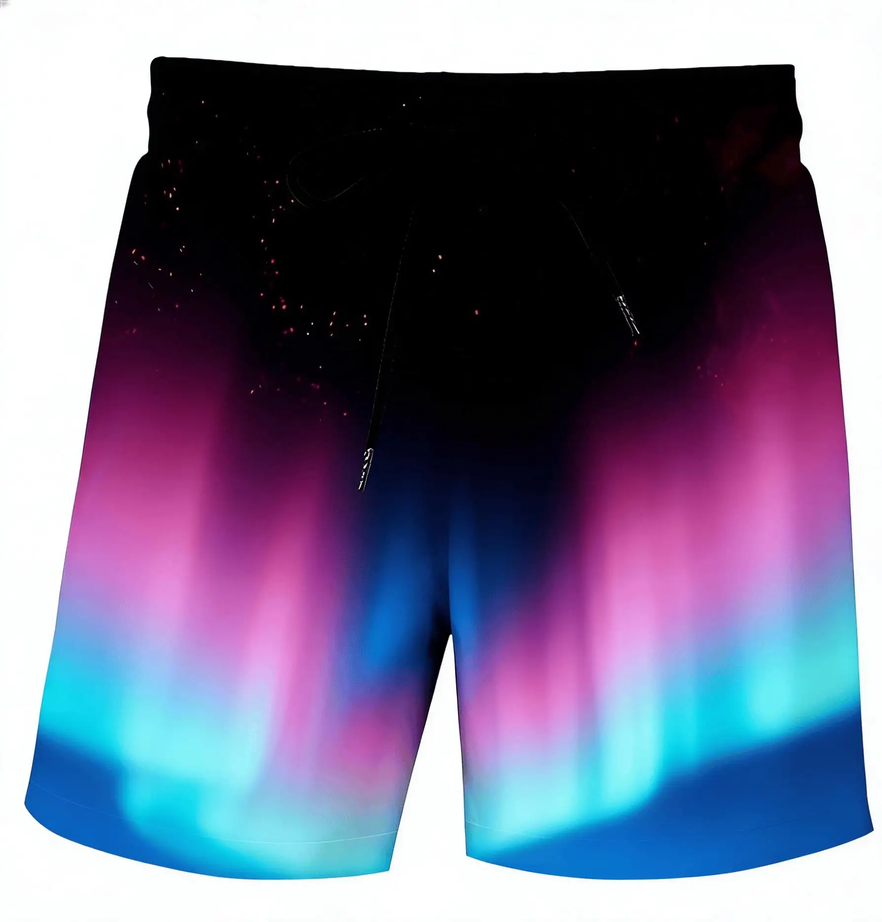 Men's Creative Neon Aurora All-over Print Beach Shorts, Cyber Style Spring Summer Outdoor Vacation Swim Trunks
Men's Creative Neon Aurora All-over Print Beach Shorts, Cyber Style Spring Summer Outdoor Vacation Swim Trunks