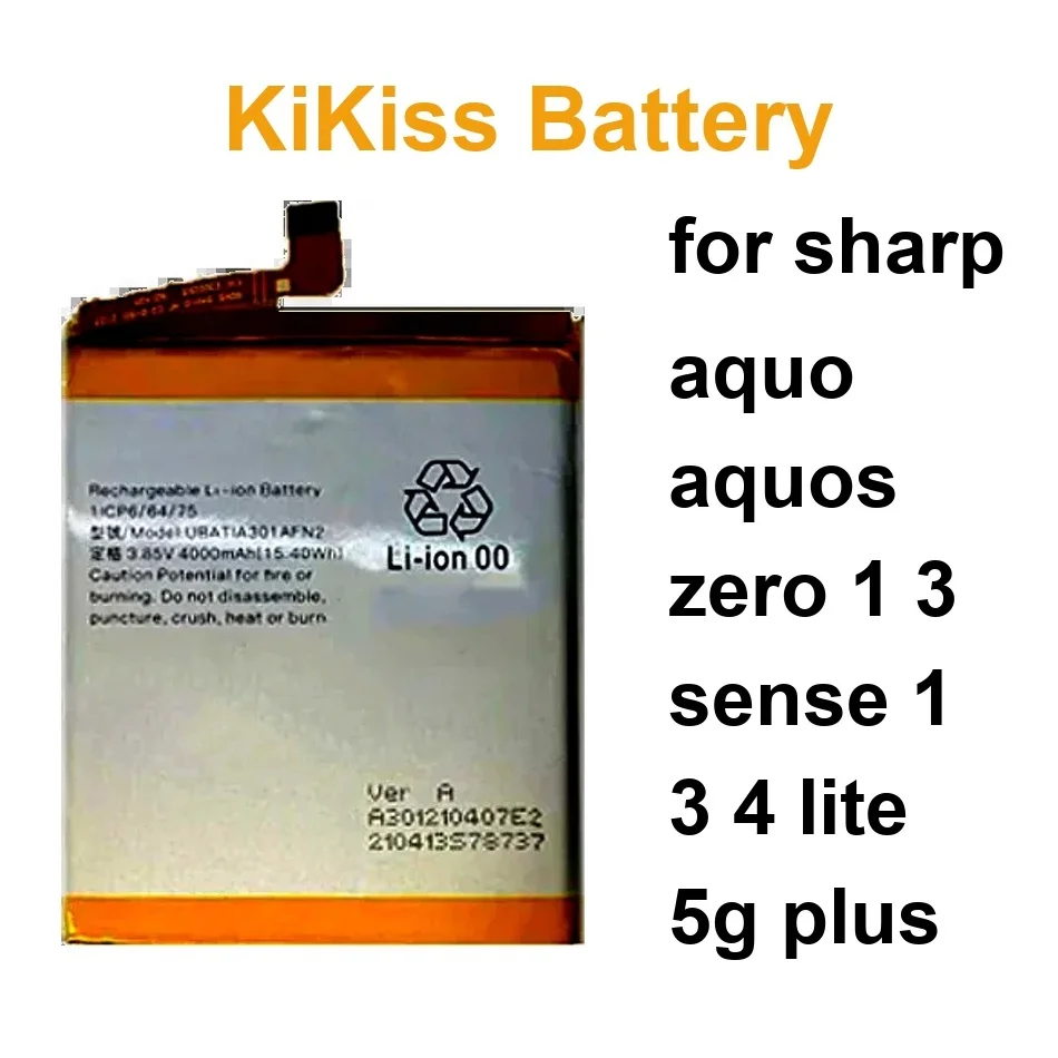 Аккумулятор для Sharp Aquo Aquos Zero 1 3 Sense 4 Lite 5G Plus 2700-4570 мАч UBATIA305AFN2 UBATIA301AFN2 UBATIA283AFN2
Аккумулятор для Sharp Aquo Aquos Zero 1 3 Sense 4 Lite 5G Plus 2700-4570 мАч UBATIA305AFN2 UBATIA301AFN2 UBATIA283AFN2