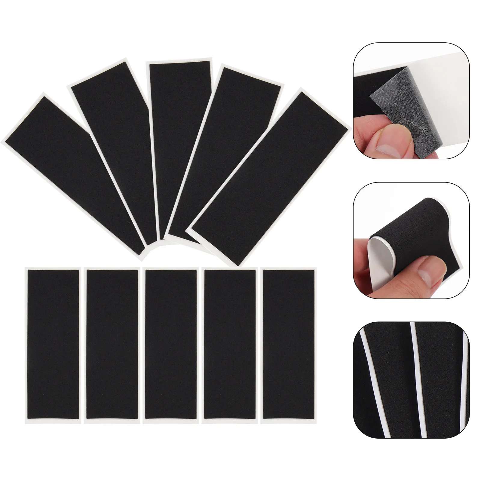 10Pcs Finger Skateboard Grip Tape Foams Non-Skid Sticker Fingerboard Anti- Finger Skateboard Accessories
10Pcs Finger Skateboard Grip Tape Foams Non-Skid Sticker Fingerboard Anti- Finger Skateboard Accessories