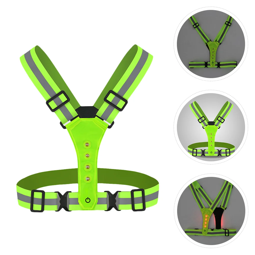 Adjustable Reflective Vest Led Luminous Clothing Running Belt High Visibility Belts Workshop Uniforms Safety Wear Sports Apparel
Adjustable Reflective Vest Led Luminous Clothing Running Belt High Visibility Belts Workshop Uniforms Safety Wear Sports Apparel