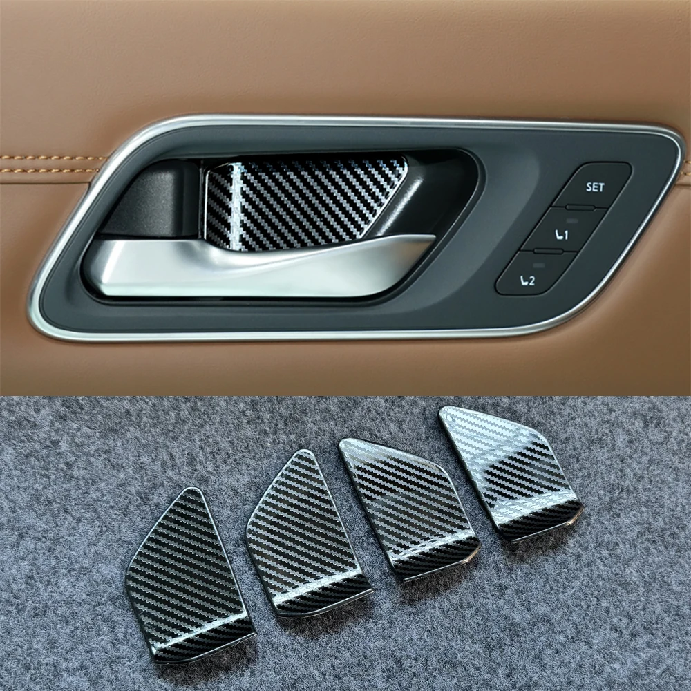 Carbon Fiber Look Metal Interior Door Handle Trim Cover Stickers For 2023-2025 Nissan Pathfinder Accessories
Carbon Fiber Look Metal Interior Door Handle Trim Cover Stickers For 2023-2025 Nissan Pathfinder Accessories
