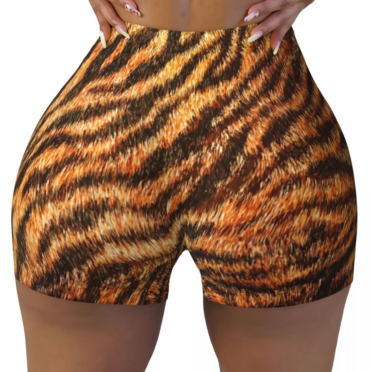 Custom Bengal Tiger Fur Wildlife Print Running Volleyball Workout Shorts Women Gym Athletic Yoga Shorts
Custom Bengal Tiger Fur Wildlife Print Running Volleyball Workout Shorts Women Gym Athletic Yoga Shorts
