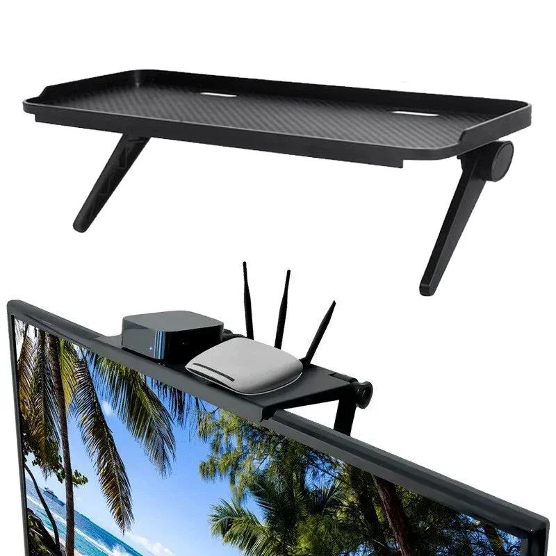 Adjustable TV Screen Top Shelf Computer Monitor Desktop Screen Top Storage Rack TV Box Router Shelf Rack Home Organizers Bracket
Adjustable TV Screen Top Shelf Computer Monitor Desktop Screen Top Storage Rack TV Box Router Shelf Rack Home Organizers Bracket