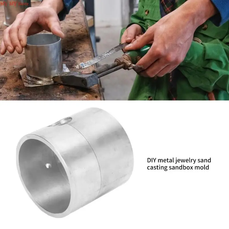 Heat Resistant Sturdy Aluminum Alloy Casting Container Jewelry Making Tool Convenient for Craftsmen Casual Use
Heat Resistant Sturdy Aluminum Alloy Casting Container Jewelry Making Tool Convenient for Craftsmen Casual Use