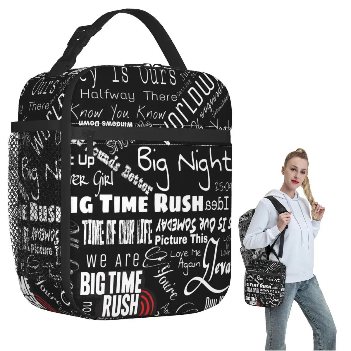 Изолированная сумка для обеда Big Time Rush Band для женщин и детей, герметичные контейнеры для еды, термосумка для обеда
Изолированная сумка для обеда Big Time Rush Band для женщин и детей, герметичные контейнеры для еды, термосумка для обеда