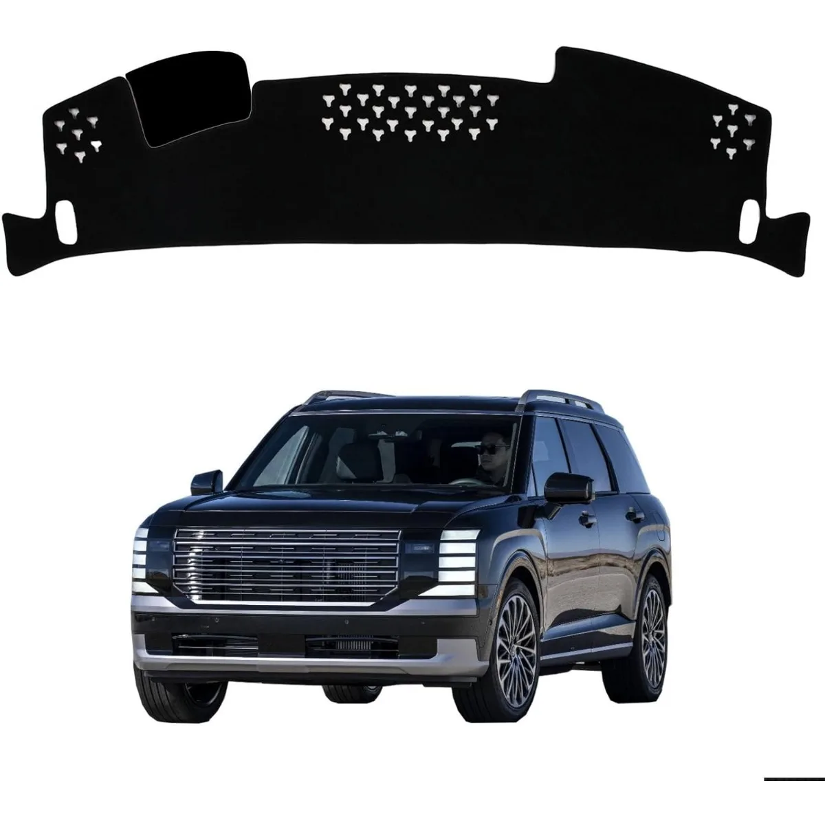 Dashboard Cover for Hyundai Palisade 2026 Non-Slip Dashboard Protector Sunshield UV-Blocking Anti-Glare Dash Mat Pad Interior
Dashboard Cover for Hyundai Palisade 2026 Non-Slip Dashboard Protector Sunshield UV-Blocking Anti-Glare Dash Mat Pad Interior
