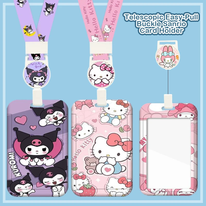 Фотография Sanrio, искусственная мелодия, Kuromi, Hello Kitty, телескопическая легко вытягивающая Пряжка, рукава для карт, подвеска, карта для еды, фотография
Фотография Sanrio, искусственная мелодия, Kuromi, Hello Kitty, телескопическая легко вытягивающая Пряжка, рукава для карт, подвеска, карта для еды, фотография