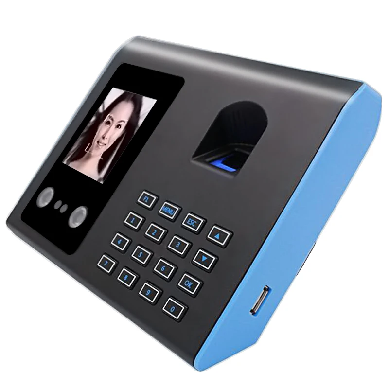 Профессиональная биометрическая система учета рабочего времени по лицу и отпечаткам пальцев для офисного управления временем