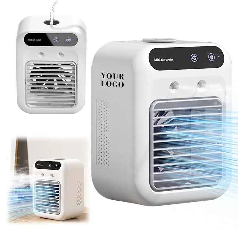 Desk Spray Fan Rechargeable Evaporative Air Cooler Personal Humidifier Portable Air Conditioner Fan
Desk Spray Fan Rechargeable Evaporative Air Cooler Personal Humidifier Portable Air Conditioner Fan