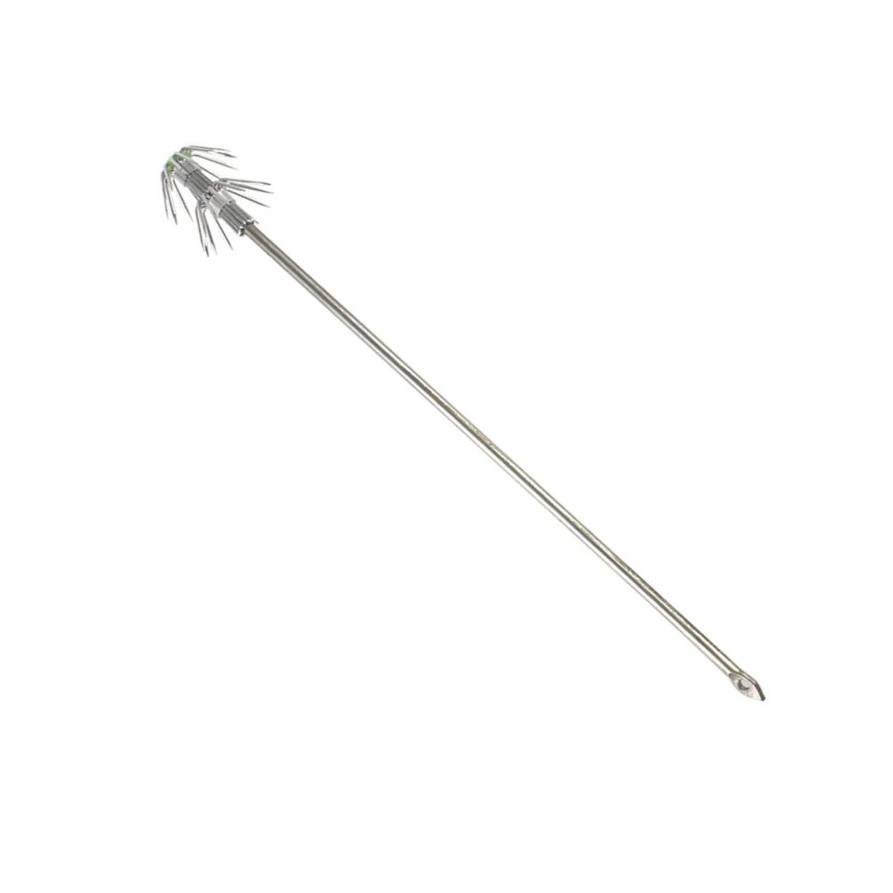 4Pc Double Layer Umbrella Squid Hook Fishing Tackle Stainless Steel Fishing Hook Aconitic Hook for Saltwater Freshwater Silver
4Pc Double Layer Umbrella Squid Hook Fishing Tackle Stainless Steel Fishing Hook Aconitic Hook for Saltwater Freshwater Silver