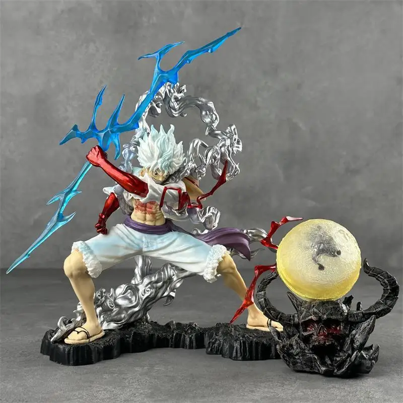 GK One Piece Nika Action Figure Sun God Gear 5 Monkey D Luffy Figurine PVC Collection 28cm Thunderbolt Luffy Figures Model Toys
GK One Piece Nika Action Figure Sun God Gear 5 Monkey D Luffy Figurine PVC Collection 28cm Thunderbolt Luffy Figures Model Toys