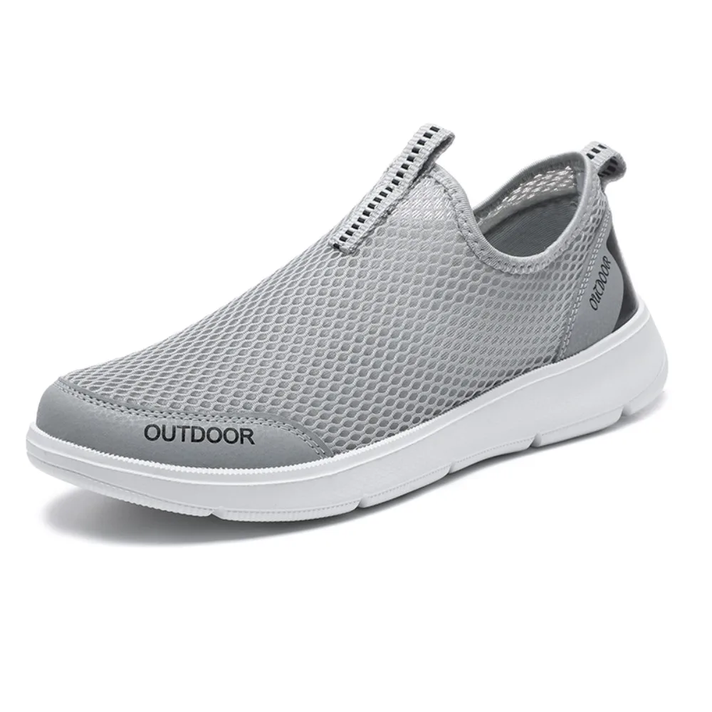 Men's Slip-On Sports Shoes Breathable Lightweight Mesh Low-Top Casual Footwear for Summer in Black Size 47 48 Comfortable Wear
Men's Slip-On Sports Shoes Breathable Lightweight Mesh Low-Top Casual Footwear for Summer in Black Size 47 48 Comfortable Wear
