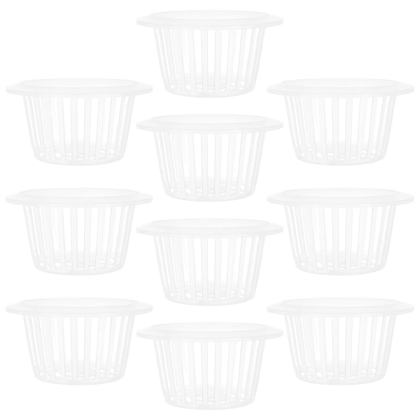 10Pcs Hydroponic Nursery Mesh Basket Deep Slotted Plant Pot for Soilfree Balconies Indoor Outdoor Garden Grow Orchid Cup
10Pcs Hydroponic Nursery Mesh Basket Deep Slotted Plant Pot for Soilfree Balconies Indoor Outdoor Garden Grow Orchid Cup
