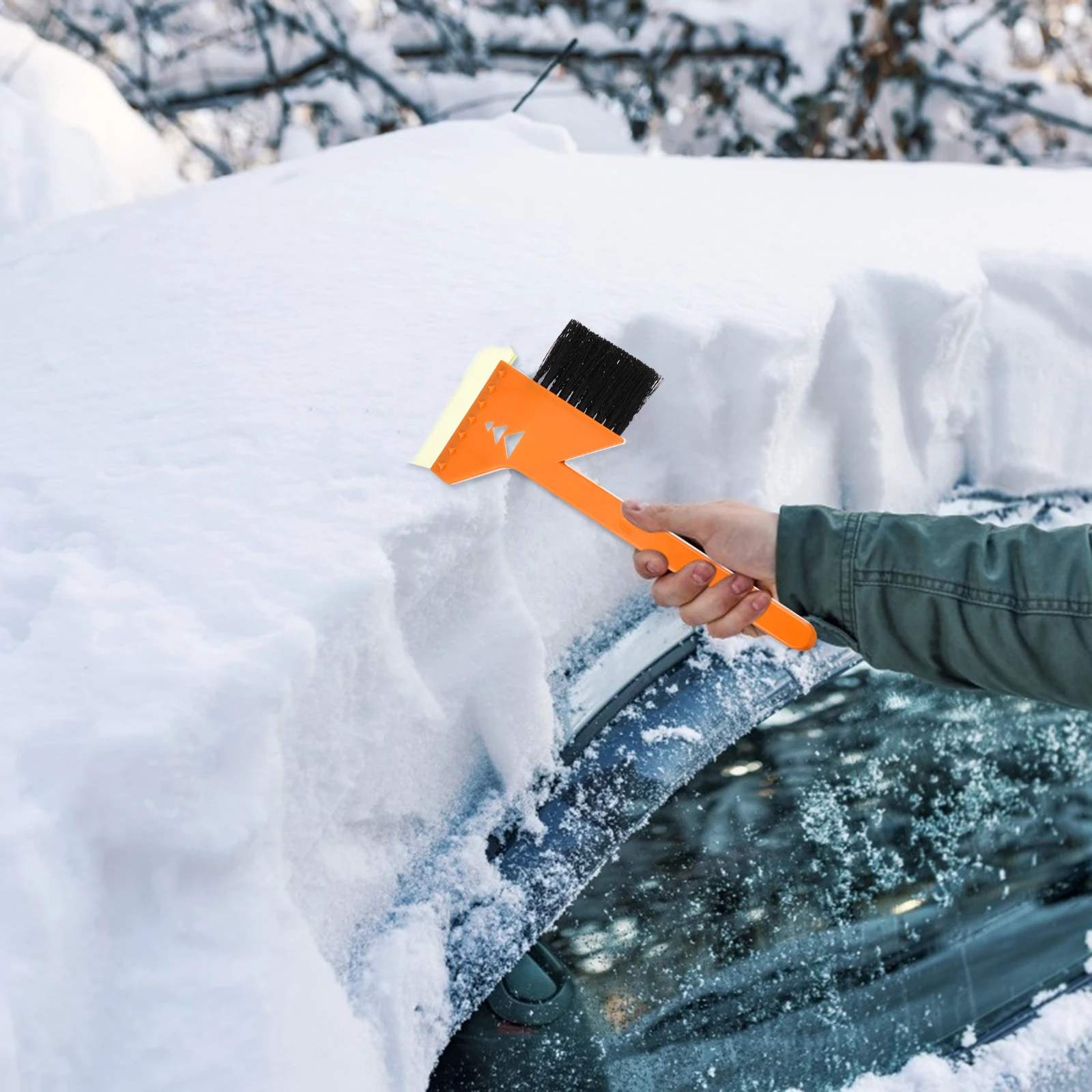 2pcs Scraper Brush Windshield Cleaning Tool Car Removal Strong Durable Non-Scratch Anti-Slip Handle Ice Scraper Snow Brush Glass
2pcs Scraper Brush Windshield Cleaning Tool Car Removal Strong Durable Non-Scratch Anti-Slip Handle Ice Scraper Snow Brush Glass