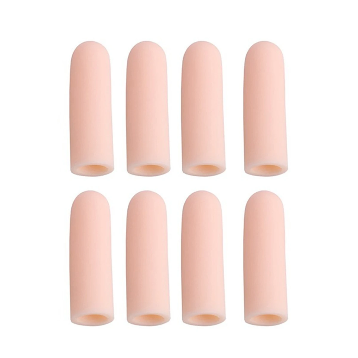 8 pcs Gel Toe Caps Reusable Medical Grade Corn Protectors Beige Covers For Men Women NonSlip Washable Travel Outing Toe Sleeves
8 pcs Gel Toe Caps Reusable Medical Grade Corn Protectors Beige Covers For Men Women NonSlip Washable Travel Outing Toe Sleeves