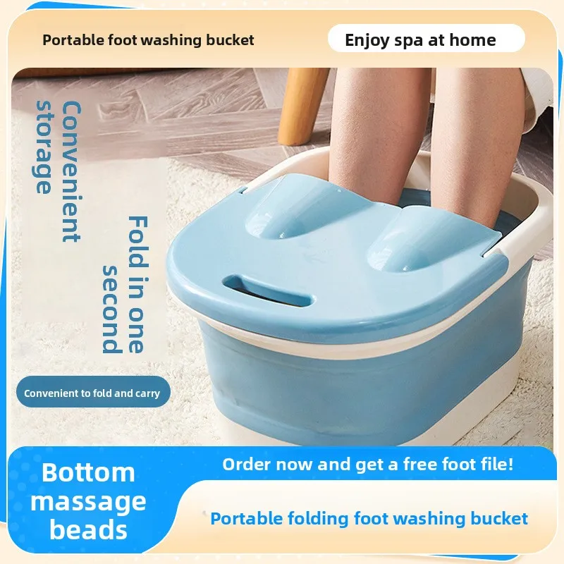 Foldable Foot Spa Bath - Portable Soaking Tub with Massage
Foldable Foot Spa Bath - Portable Soaking Tub with Massage