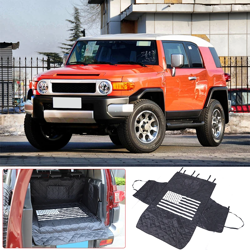 Защитный коврик для багажника и средних сидений, чехол для перевозки животных, аксессуары для путешествий в салоне автомобиля для Toyota FJ Cruiser GSJ10 GSJ15 2007-2021
Защитный коврик для багажника и средних сидений, чехол для перевозки животных, аксессуары для путешествий в салоне автомобиля для Toyota FJ Cruiser GSJ10 GSJ15 2007-2021