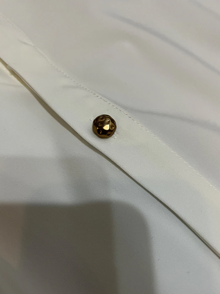 Design Sensation Slimming White V-Ne Long Sve irt for Women Commute Sle Faionable Top oulder Width Appropriate
Design Sensation Slimming White V-Ne Long Sve irt for Women Commute Sle Faionable Top oulder Width Appropriate