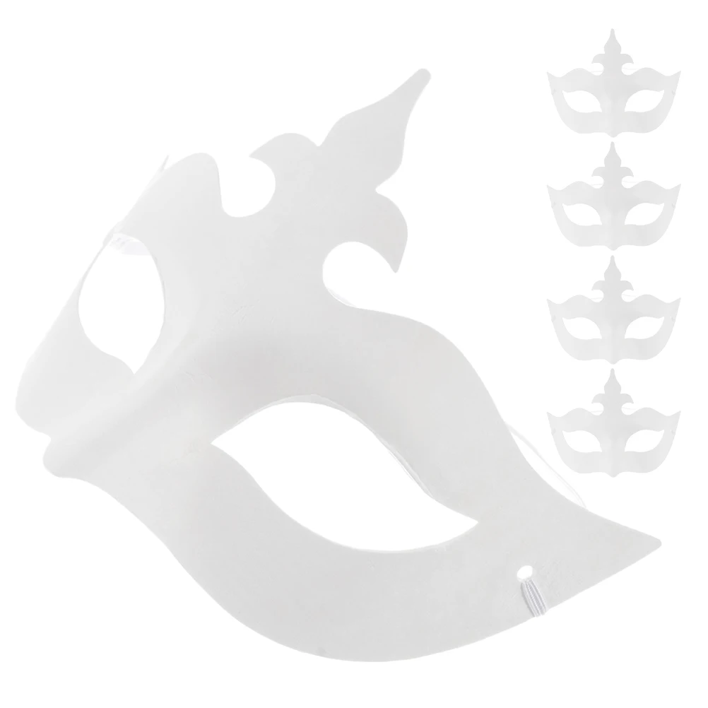 5pcs White DIY Paper Masks Crown Design Lightweight Paintable for Parties Carnivals Masquerade New Years Gras Accessories
5pcs White DIY Paper Masks Crown Design Lightweight Paintable for Parties Carnivals Masquerade New Years Gras Accessories