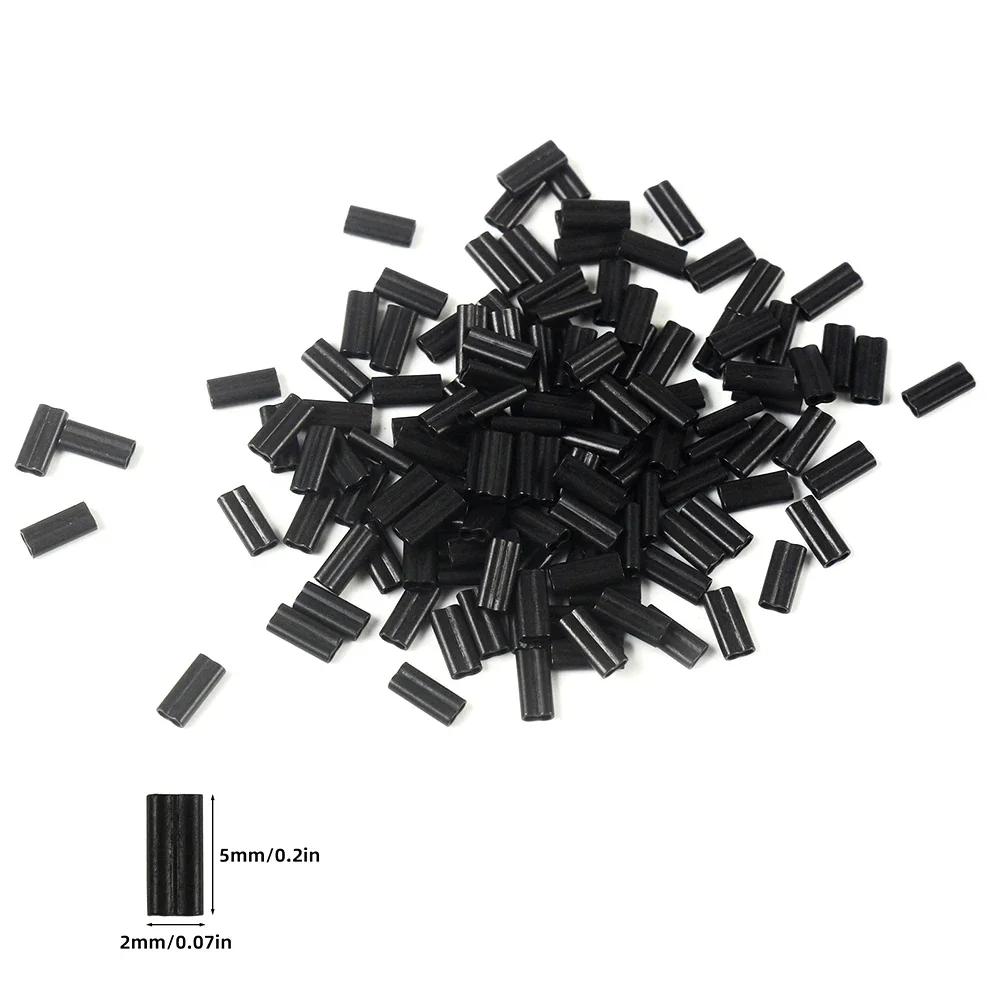 50pcs Carp Fishing Krimps For Stiff Coated Braids Leader Crimps 0.7mm For Hair Rigs Ronnie Rigs Fishing Tackle Tool
50pcs Carp Fishing Krimps For Stiff Coated Braids Leader Crimps 0.7mm For Hair Rigs Ronnie Rigs Fishing Tackle Tool