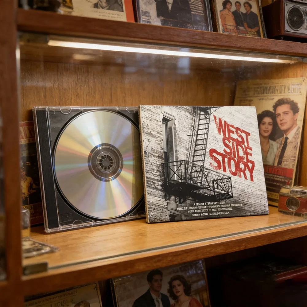 CD 'West Side Story' It Is The Official Soundtrack Album of The 2021 Film "West Side Story" Directed By Steven Spielberg.
CD 'West Side Story' It Is The Official Soundtrack Album of The 2021 Film "West Side Story" Directed By Steven Spielberg.