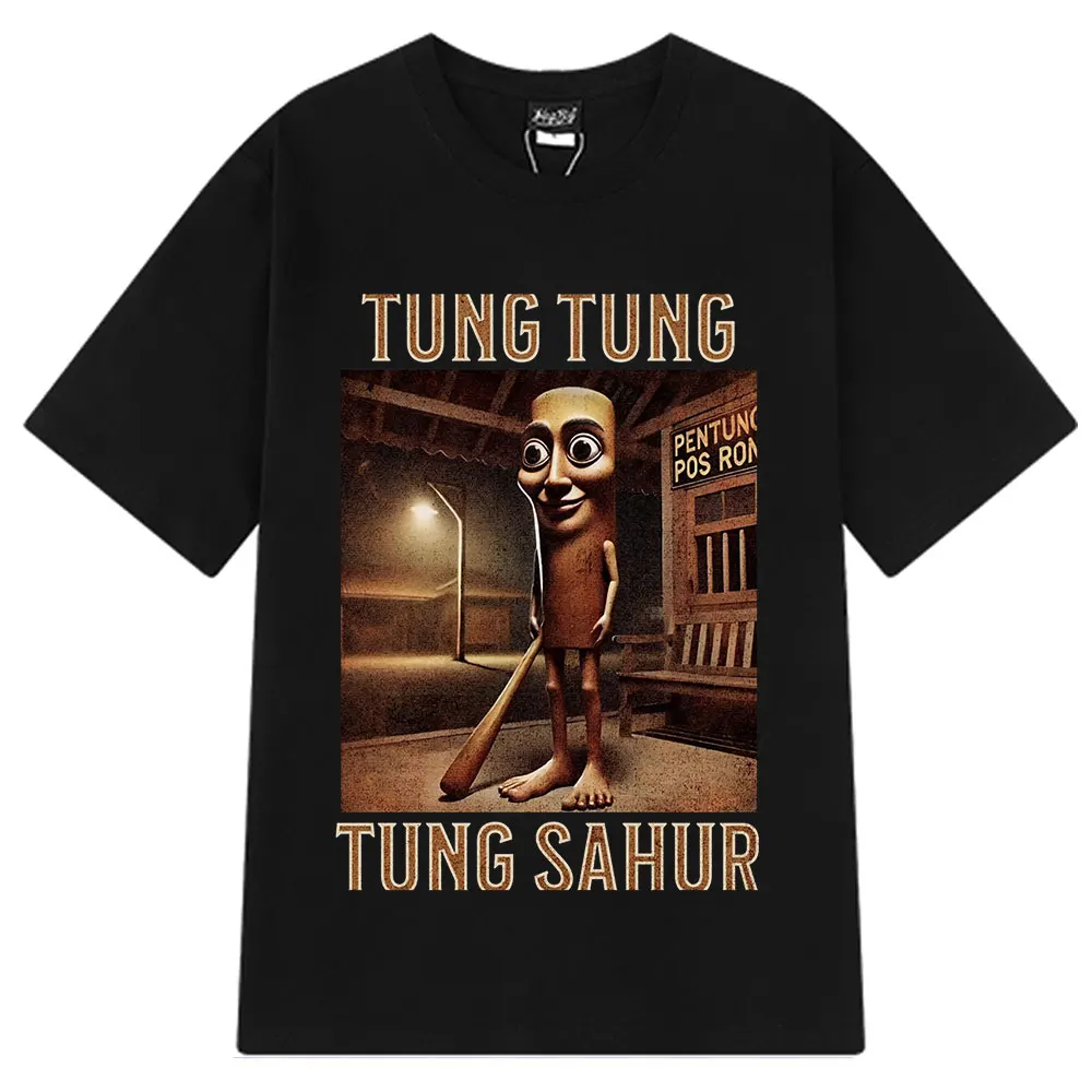 Tung Tung Tung Sahur Italian Brainrot Funny Meme T-shirt Men Fashion Humor T Shirts Summer Cotton High Quality Comfort T Shirt
Tung Tung Tung Sahur Italian Brainrot Funny Meme T-shirt Men Fashion Humor T Shirts Summer Cotton High Quality Comfort T Shirt