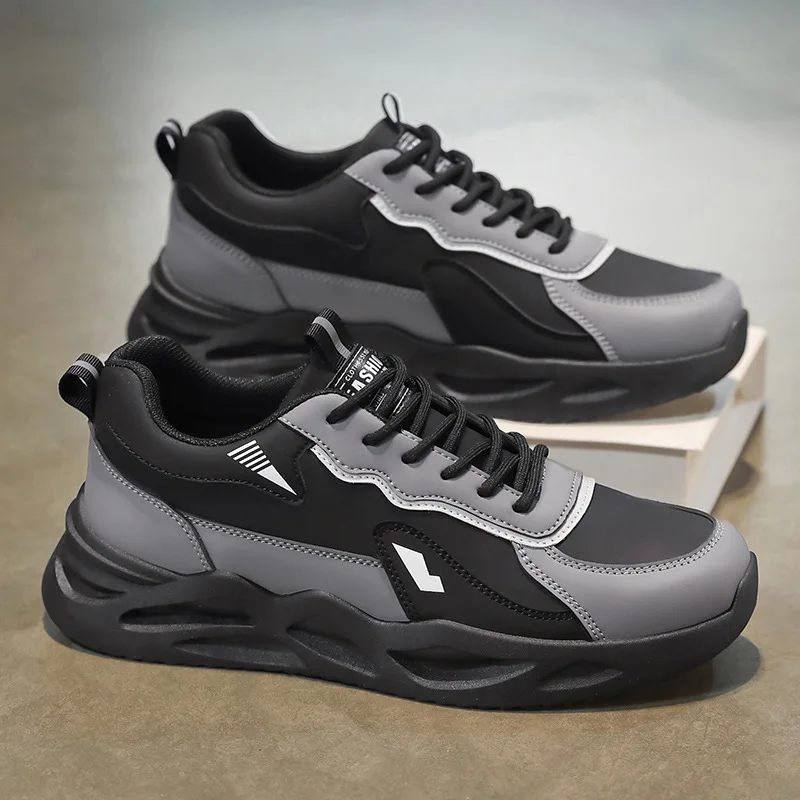 Men's Fashionable Breathable Sports Shoes Spring 2025 New Style Anti-slip Wear-resistant Thick Bottom Casual Dad Shoes
Men's Fashionable Breathable Sports Shoes Spring 2025 New Style Anti-slip Wear-resistant Thick Bottom Casual Dad Shoes