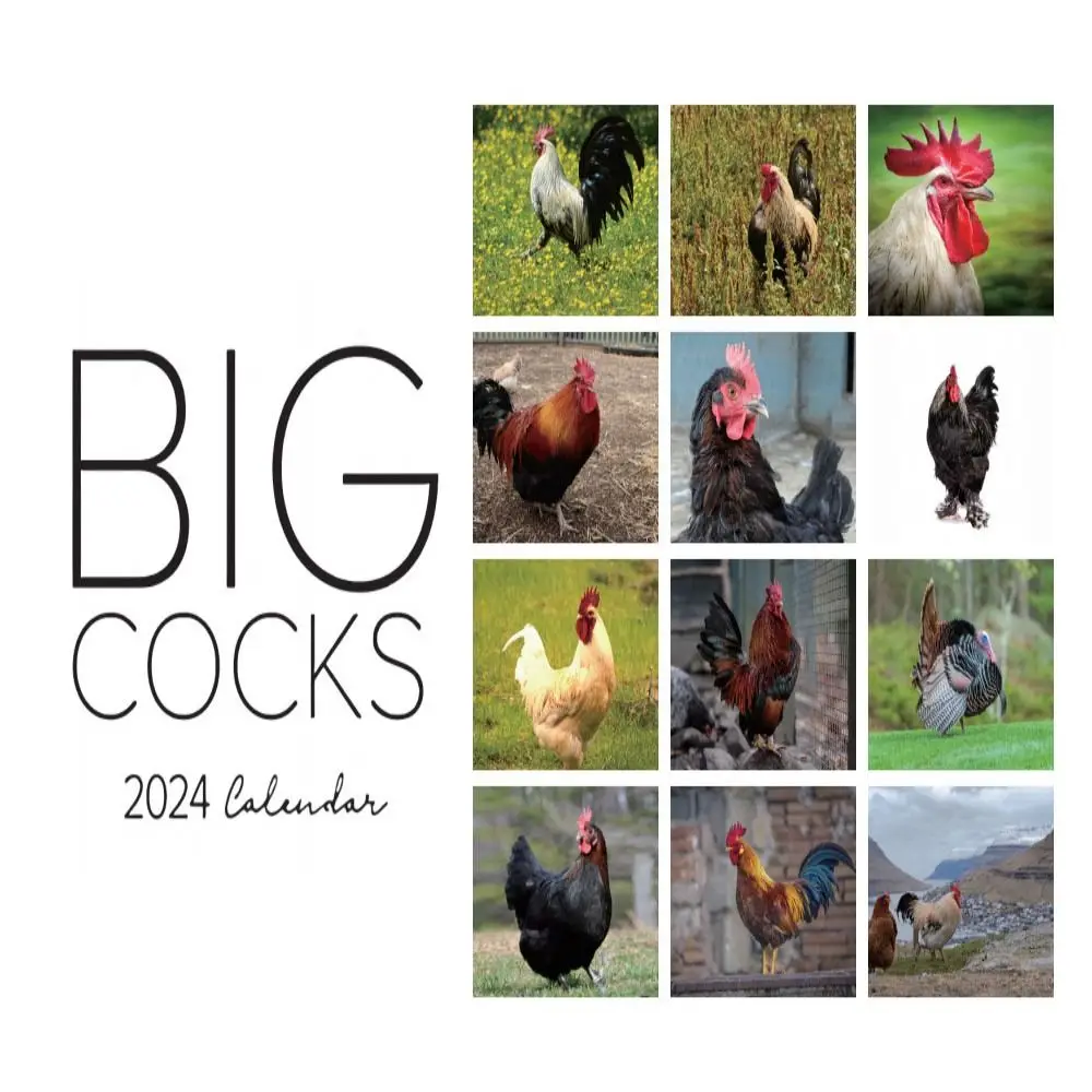 2024 New Big Cocks Calendar Cute Desk Accessories Office Supplies Monthly Calendar Planner Wall Calendar New Year Gift Art Decor
2024 New Big Cocks Calendar Cute Desk Accessories Office Supplies Monthly Calendar Planner Wall Calendar New Year Gift Art Decor