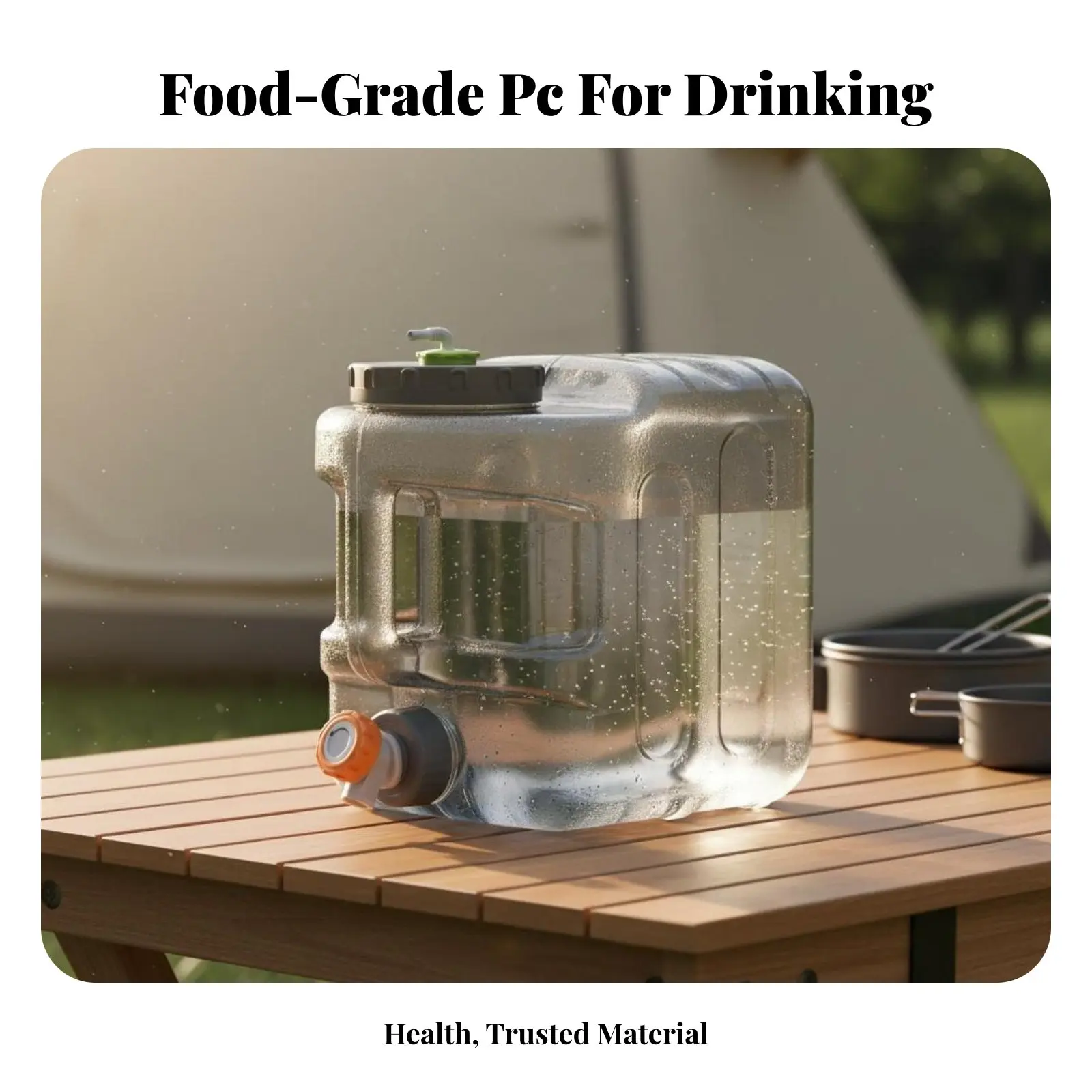7.5L Water Storage Jug Sturdy Reusable Food-Grade PC Container Large Capacity Water Jug Heat Resistant Household Container
7.5L Water Storage Jug Sturdy Reusable Food-Grade PC Container Large Capacity Water Jug Heat Resistant Household Container