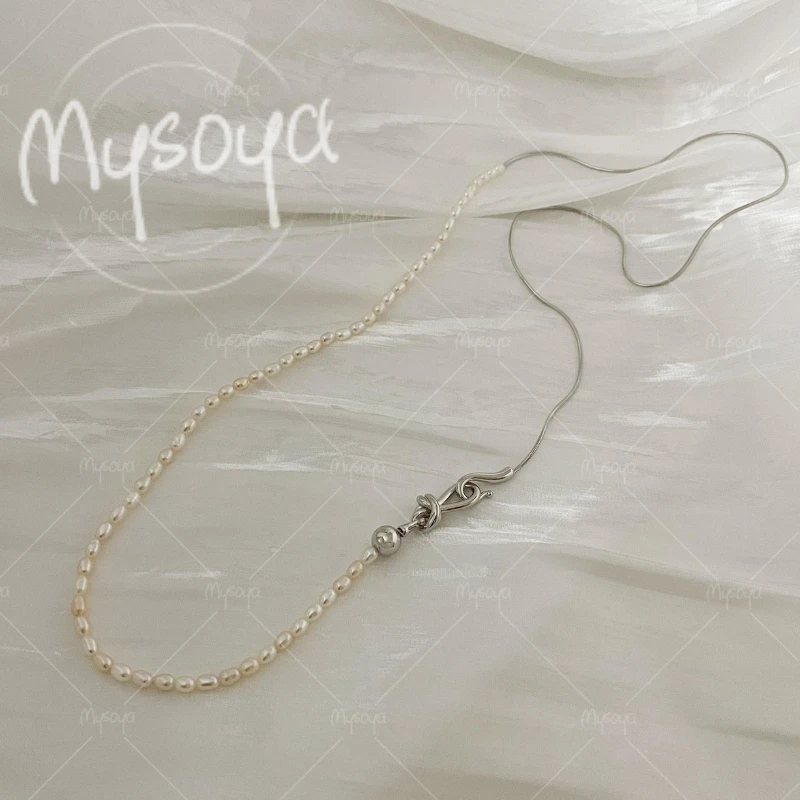 Ожерелье из белого рисового жемчуга MYSOYA 4-5 мм, идеально подходит для подарка на День рождения/Годовщину/Свадьбу/День матери/День отца A0803
Ожерелье из белого рисового жемчуга MYSOYA 4-5 мм, идеально подходит для подарка на День рождения/Годовщину/Свадьбу/День матери/День отца A0803