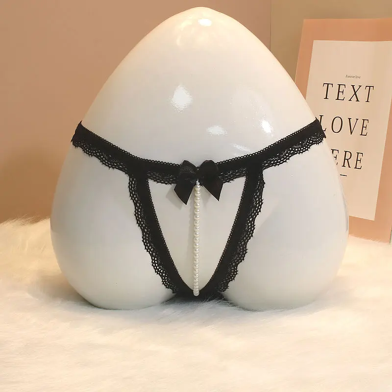 Seductive Beading Thong Women's Fake Pearl Massage Underwear Erotic Lingerie Lady Mini T-back G-string Soft Underpants Panties
Seductive Beading Thong Women's Fake Pearl Massage Underwear Erotic Lingerie Lady Mini T-back G-string Soft Underpants Panties