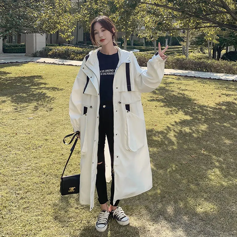 Fashionable Korean Trench Coat For Women Spring And Autumn 2023 New Casual Design Temperament Long Windbreaker Abrigos Z2160
Fashionable Korean Trench Coat For Women Spring And Autumn 2023 New Casual Design Temperament Long Windbreaker Abrigos Z2160