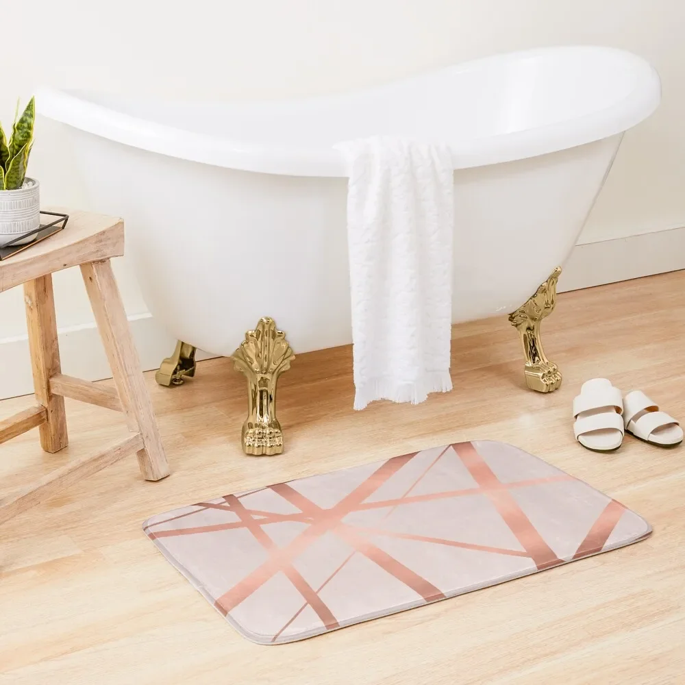 Pink and Copper Luxe Bath Mat Carpet For Bathroom Bathroom Carpet Set Anti-Skid Shower Front Door Mat
Pink and Copper Luxe Bath Mat Carpet For Bathroom Bathroom Carpet Set Anti-Skid Shower Front Door Mat