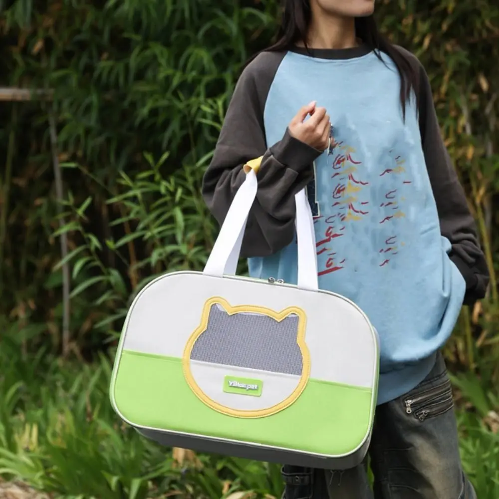 Portable Breathable Cat Backpack Large Capacity Lightweight Pet Backpack Foldable Visible Dog Carrier Bag Kitten
Portable Breathable Cat Backpack Large Capacity Lightweight Pet Backpack Foldable Visible Dog Carrier Bag Kitten