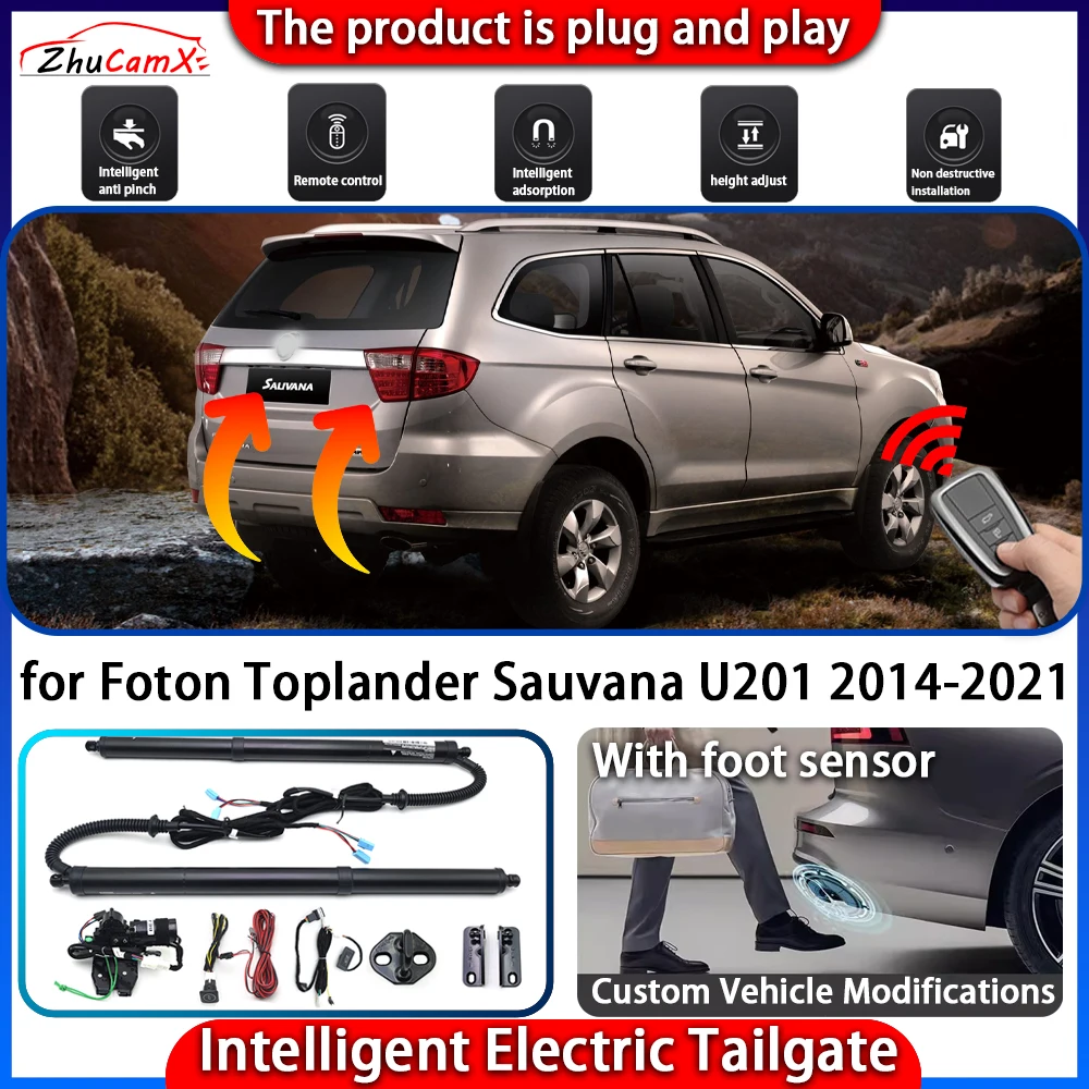 Smart Powered Tailgate System for Foton Toplander Sauvana U201 2014-2021 Automatic Intelligent Electric Trunk Lift Control Kit
Smart Powered Tailgate System for Foton Toplander Sauvana U201 2014-2021 Automatic Intelligent Electric Trunk Lift Control Kit