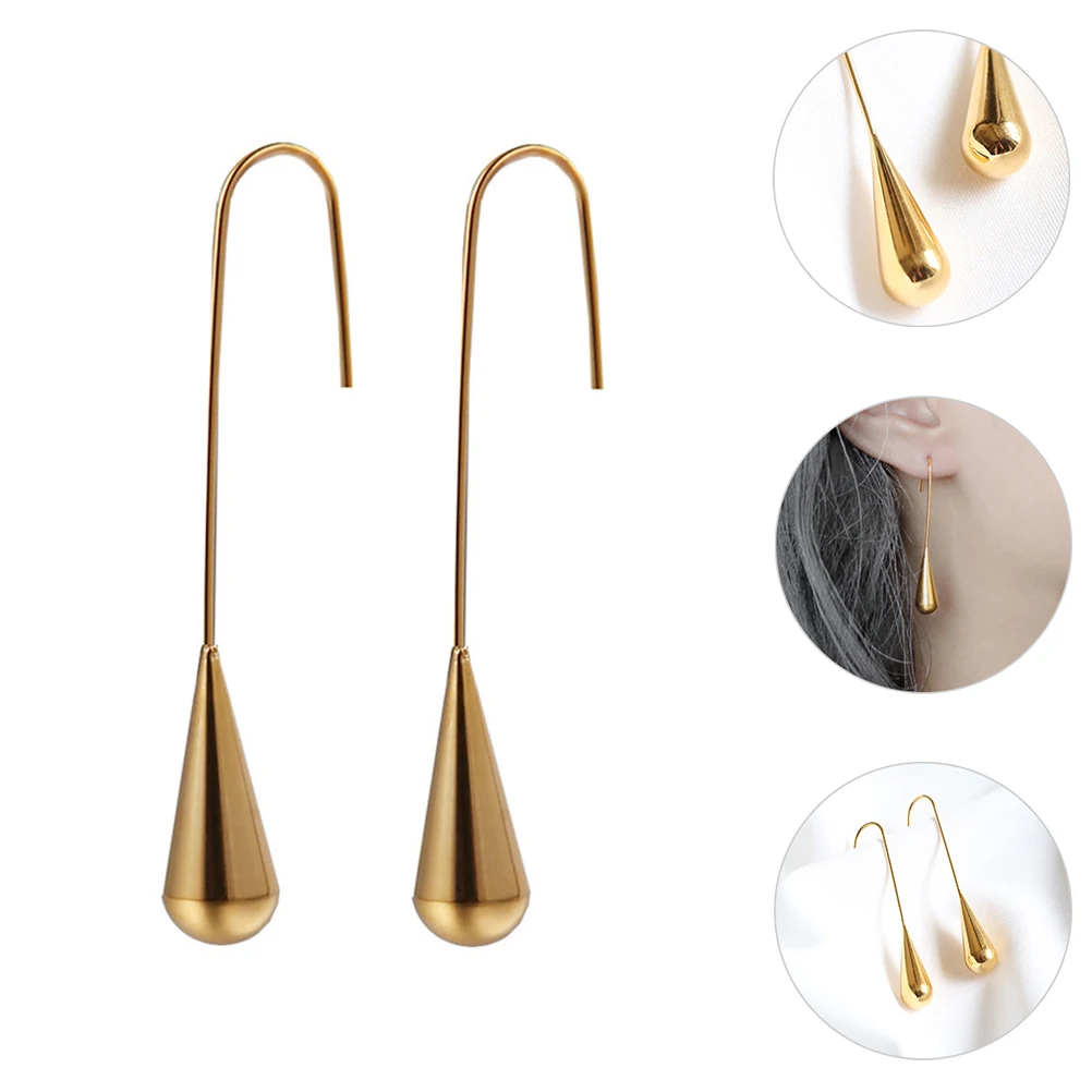 1Pair Drip Shape Earrings Fashion Copper Creative Design Perfect Wedding Gift Elegant Ladies Jewelry Dangle Ear Ornament Chic
1Pair Drip Shape Earrings Fashion Copper Creative Design Perfect Wedding Gift Elegant Ladies Jewelry Dangle Ear Ornament Chic