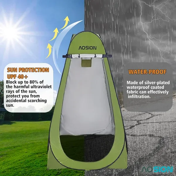 Privacy Shower Tent,Pop Up Changing Tent,Camp Bathroom Changing Dressing Room,Sun Sunshade Canopy
Privacy Shower Tent,Pop Up Changing Tent,Camp Bathroom Changing Dressing Room,Sun Sunshade Canopy