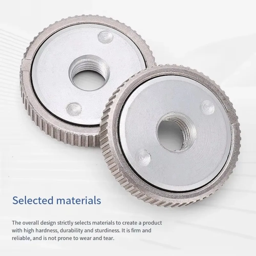 Angles Grinders Accessories Quick Clamping Quick Release Nut Portable Locking Plate for M14 Angle Grinder Power Tool
Angles Grinders Accessories Quick Clamping Quick Release Nut Portable Locking Plate for M14 Angle Grinder Power Tool