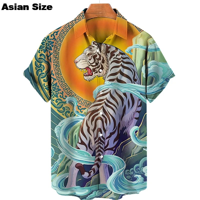 Рубашки с 3D принтом ужасов и тигра для мужчин, одежда, модные блузки в стиле хип-хоп, повседневная гавайская блузка с лацканами, пляжные рубашки для серфинга
Рубашки с 3D принтом ужасов и тигра для мужчин, одежда, модные блузки в стиле хип-хоп, повседневная гавайская блузка с лацканами, пляжные рубашки для серфинга