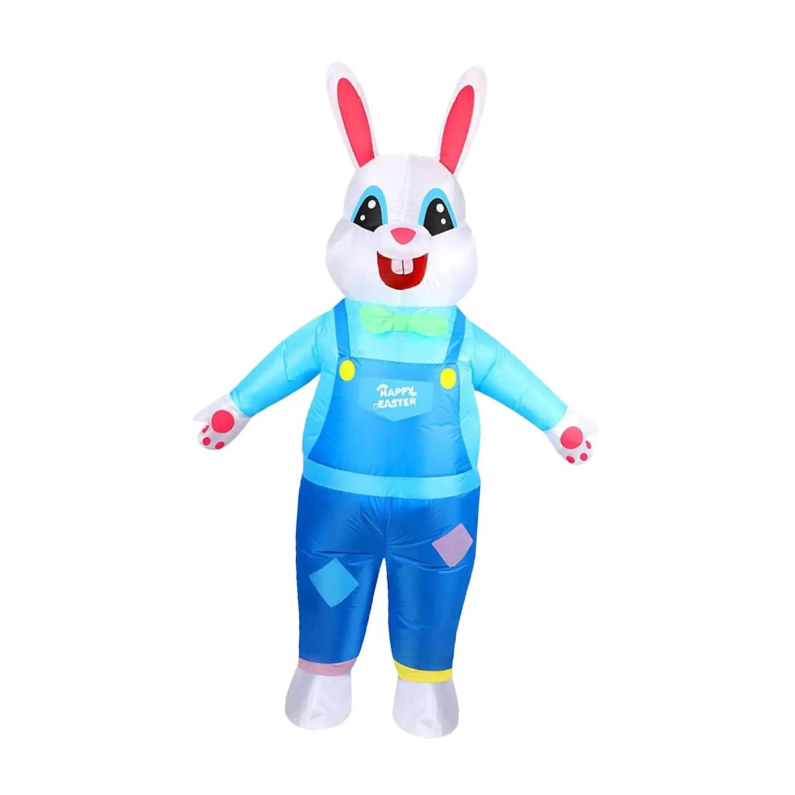 Easter Bunny Inflatable Costume Jumpsuit Versatile Lightweight Animal Costume for Party Role Playing Parade Festival Fancy Dress
Easter Bunny Inflatable Costume Jumpsuit Versatile Lightweight Animal Costume for Party Role Playing Parade Festival Fancy Dress
