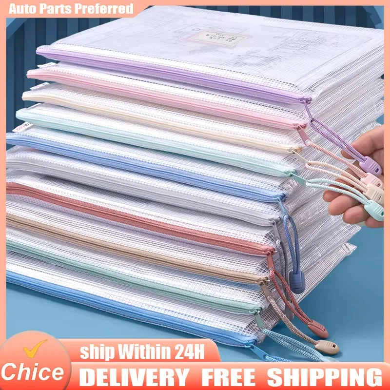 5-20pcs Zipper Mesh Bags A4/A5 Plastic Zipper Bags For Organizing Zipper Mesh Bags Clear Travel Bags Office Supplies Document
5-20pcs Zipper Mesh Bags A4/A5 Plastic Zipper Bags For Organizing Zipper Mesh Bags Clear Travel Bags Office Supplies Document
