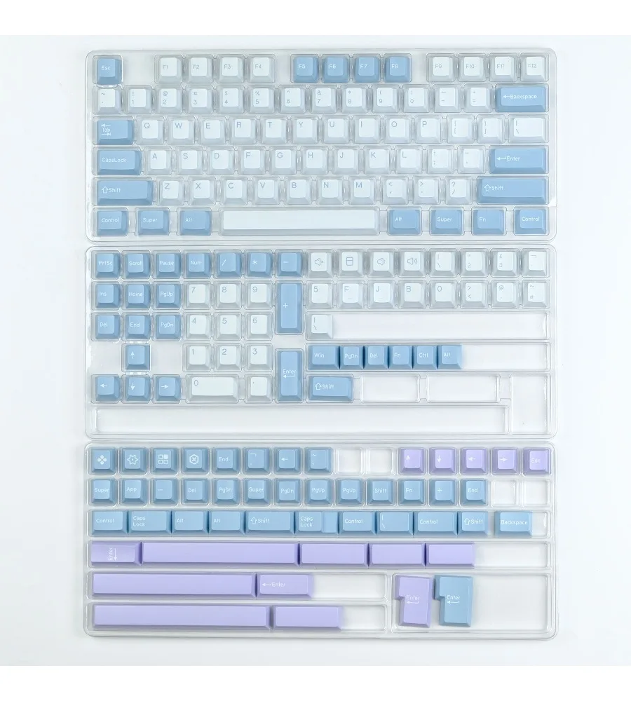 The original height of the keycap is large and the full set of Alice 61 87 98 keycaps is two-color injection molding process PBT
The original height of the keycap is large and the full set of Alice 61 87 98 keycaps is two-color injection molding process PBT