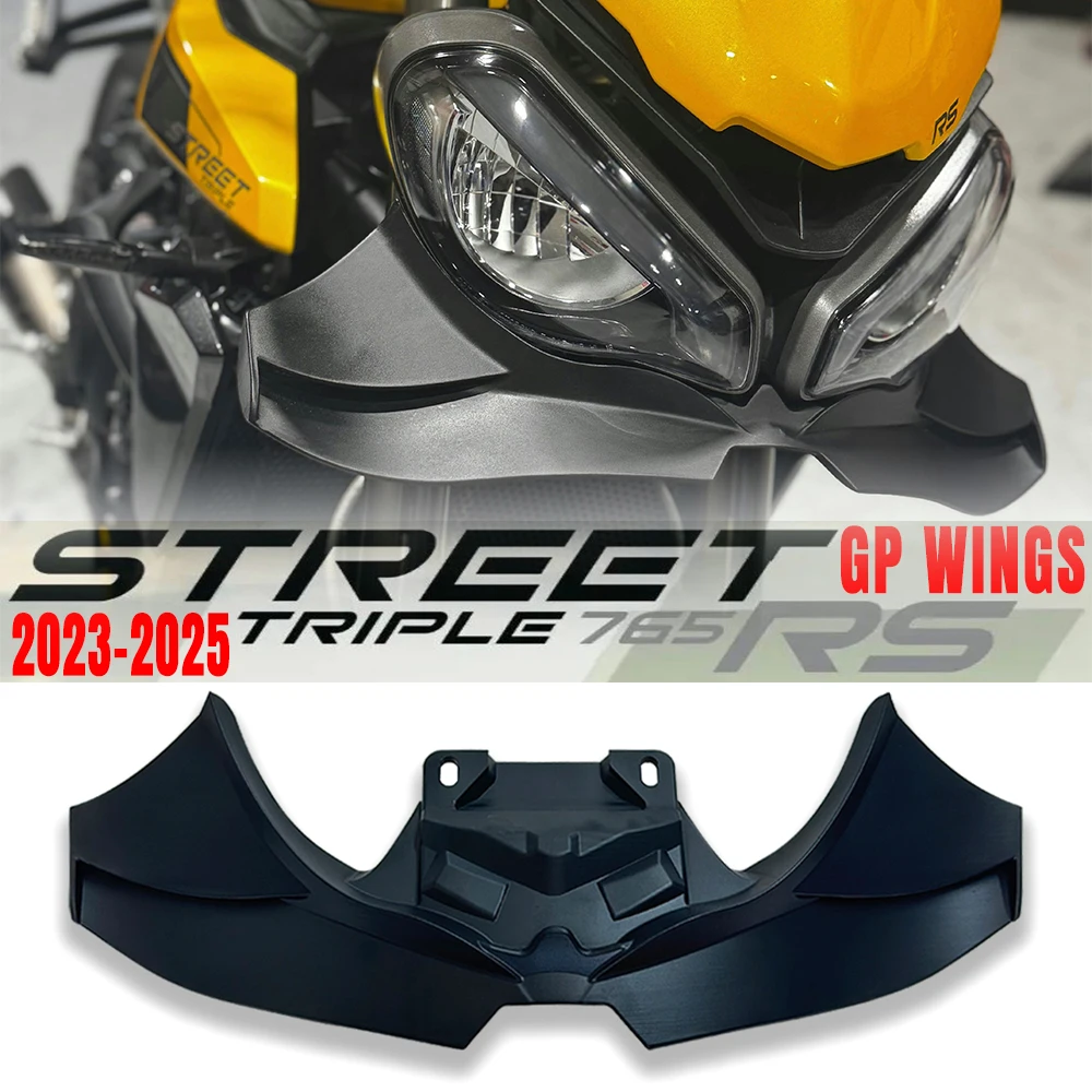 For TRIUMPH Street Triple 765 R/RS 2023 2024 2025 Front spoiler 765R 765RS 2023-2025 GP WING Stablizer Lower spoiler lower lip
For TRIUMPH Street Triple 765 R/RS 2023 2024 2025 Front spoiler 765R 765RS 2023-2025 GP WING Stablizer Lower spoiler lower lip