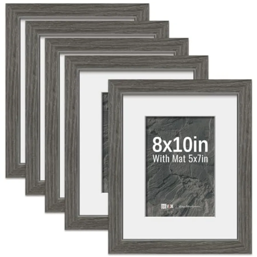 Picture Frame - Gray, High-End Wood Poster Frames with Tempe Glass, Display Photo with Mat or without Mat, Art Gallery-Quality,
Picture Frame - Gray, High-End Wood Poster Frames with Tempe Glass, Display Photo with Mat or without Mat, Art Gallery-Quality,