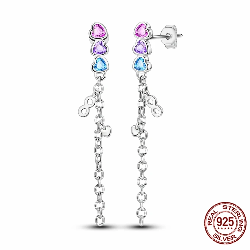 Hot Sale 925 Sterling Silver Hoop Earrings Boundless Love earrings Earrings for Women Pretty Wedding Holiday Jewelry Gifts
Hot Sale 925 Sterling Silver Hoop Earrings Boundless Love earrings Earrings for Women Pretty Wedding Holiday Jewelry Gifts