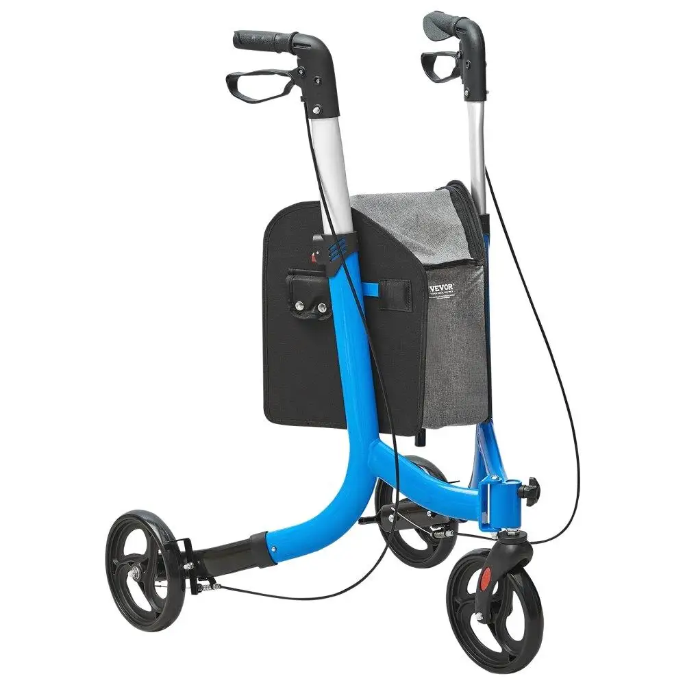 Lightweight Aluminum Rollator Walker for seniors Adjustable Handle Large Wheels Outdoor Spacious Storage Bag 260LBS Capacity
Lightweight Aluminum Rollator Walker for seniors Adjustable Handle Large Wheels Outdoor Spacious Storage Bag 260LBS Capacity